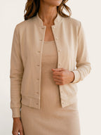 Lena – Slit Midi Dress & Jacket Set