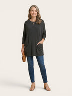 Rebecca – Relaxed Pocket Tunic Blouse