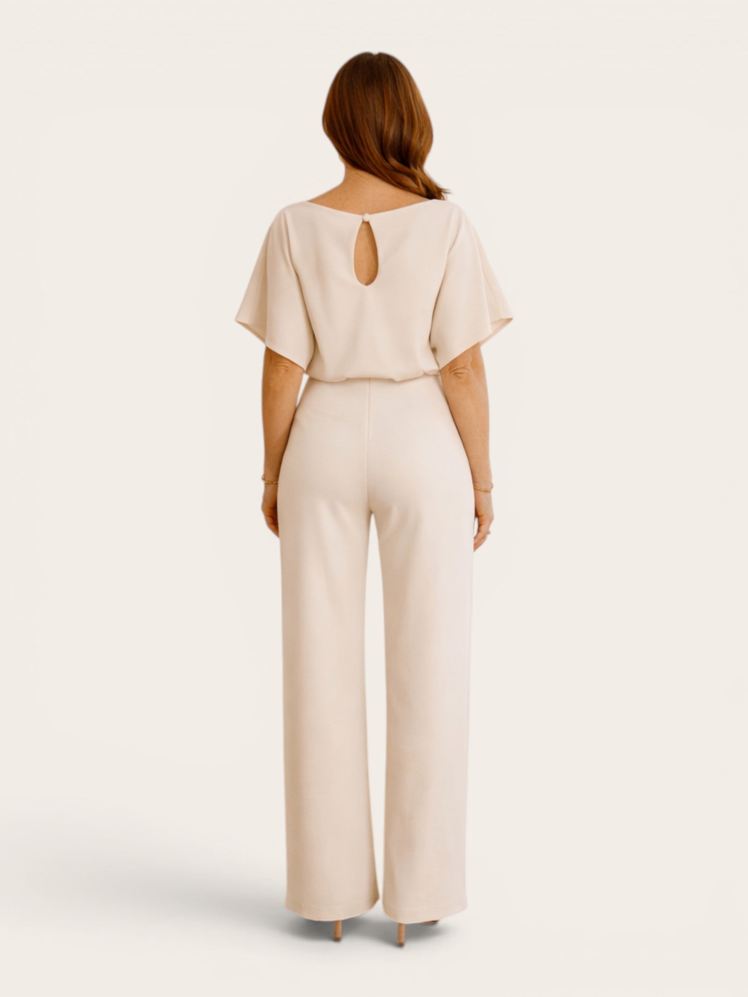 Roselle – Tie-Waist Wide-Leg Jumpsuit