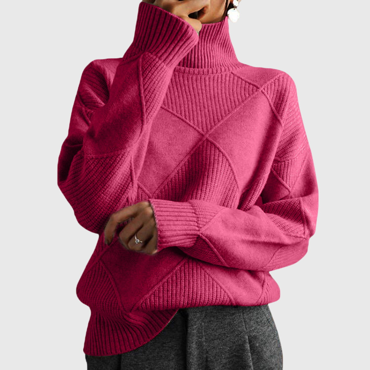 Vivara – Structured Turtleneck Knit