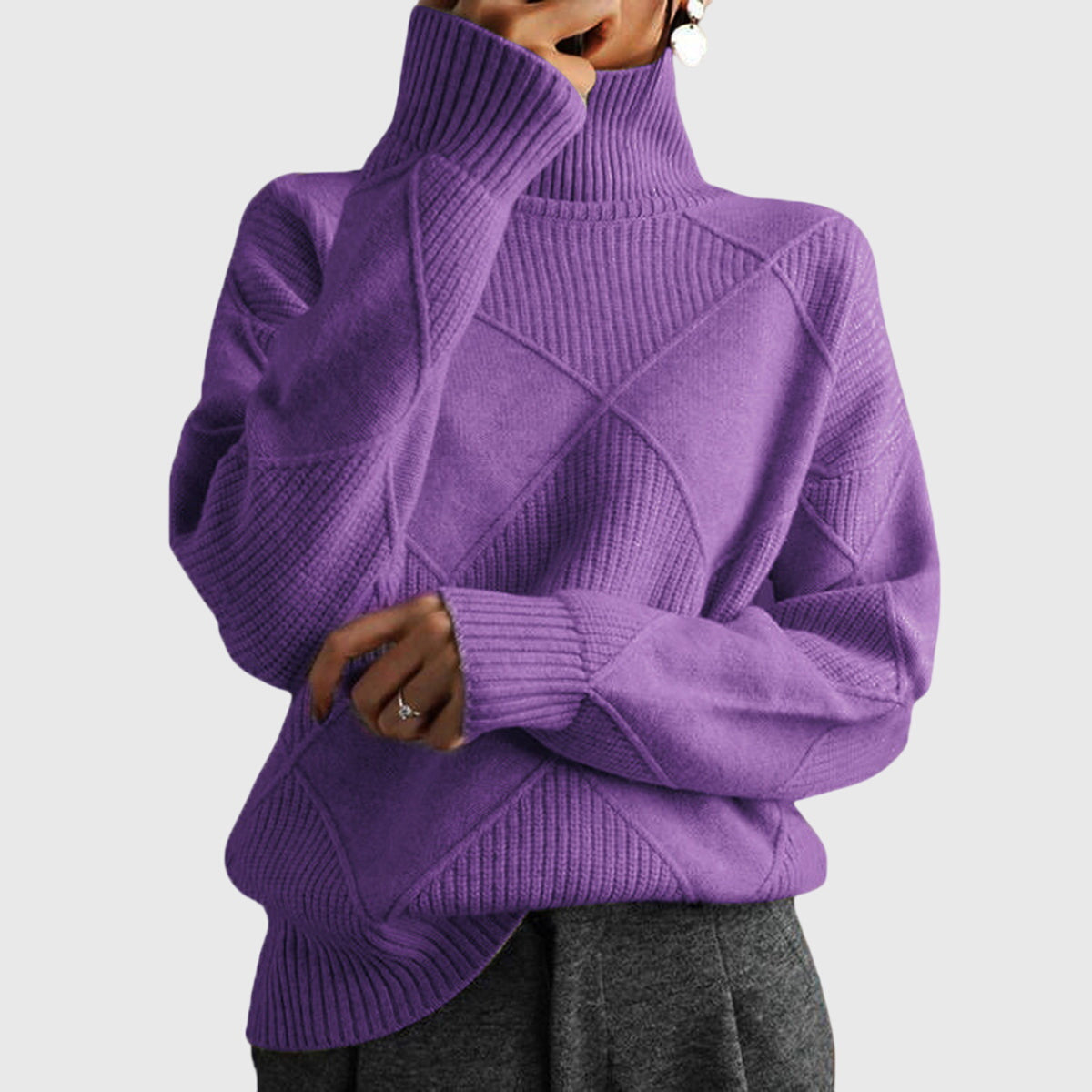 Vivara – Structured Turtleneck Knit