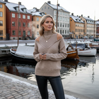 Élise – Elegant Layered Knit Sweater