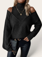 Élise – Elegant Layered Knit Sweater