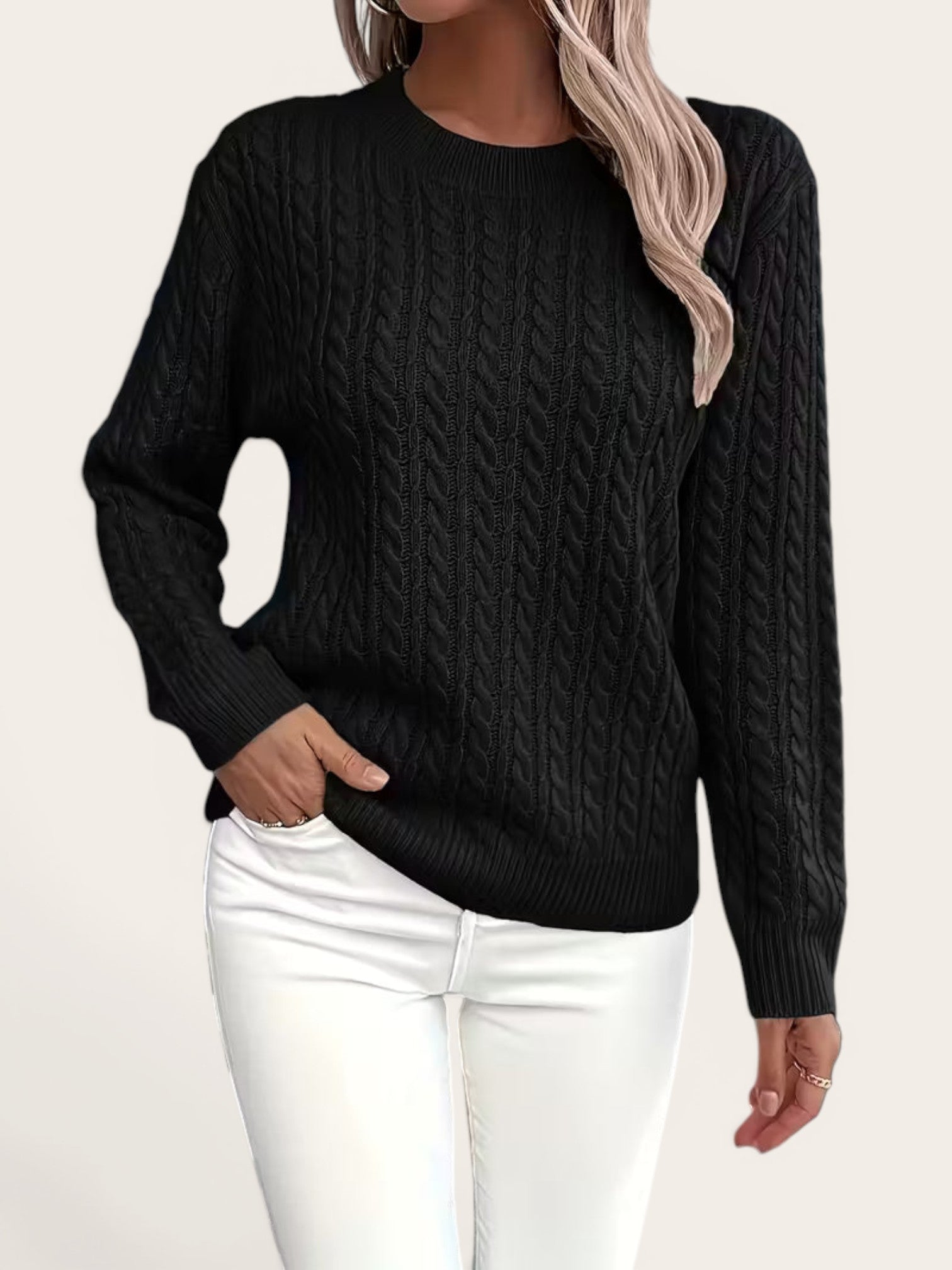 Tahlia – Relaxed Fit Lounge Knit Sweater