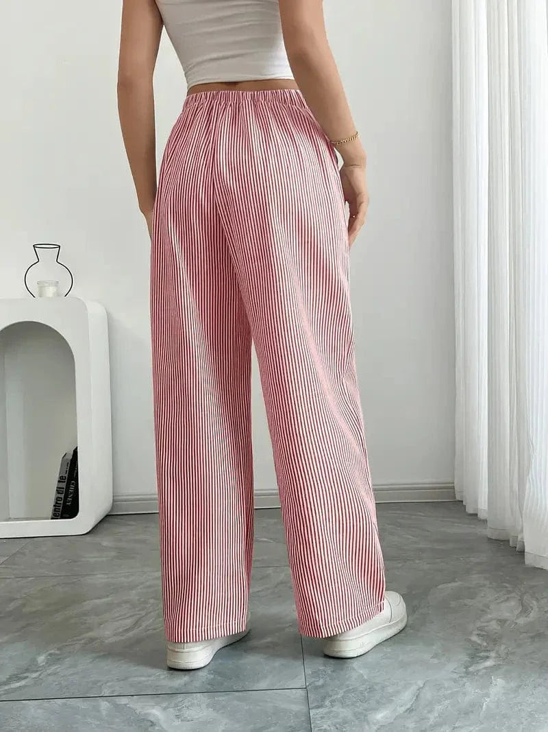 Liora – Striped Wide-Leg Pants