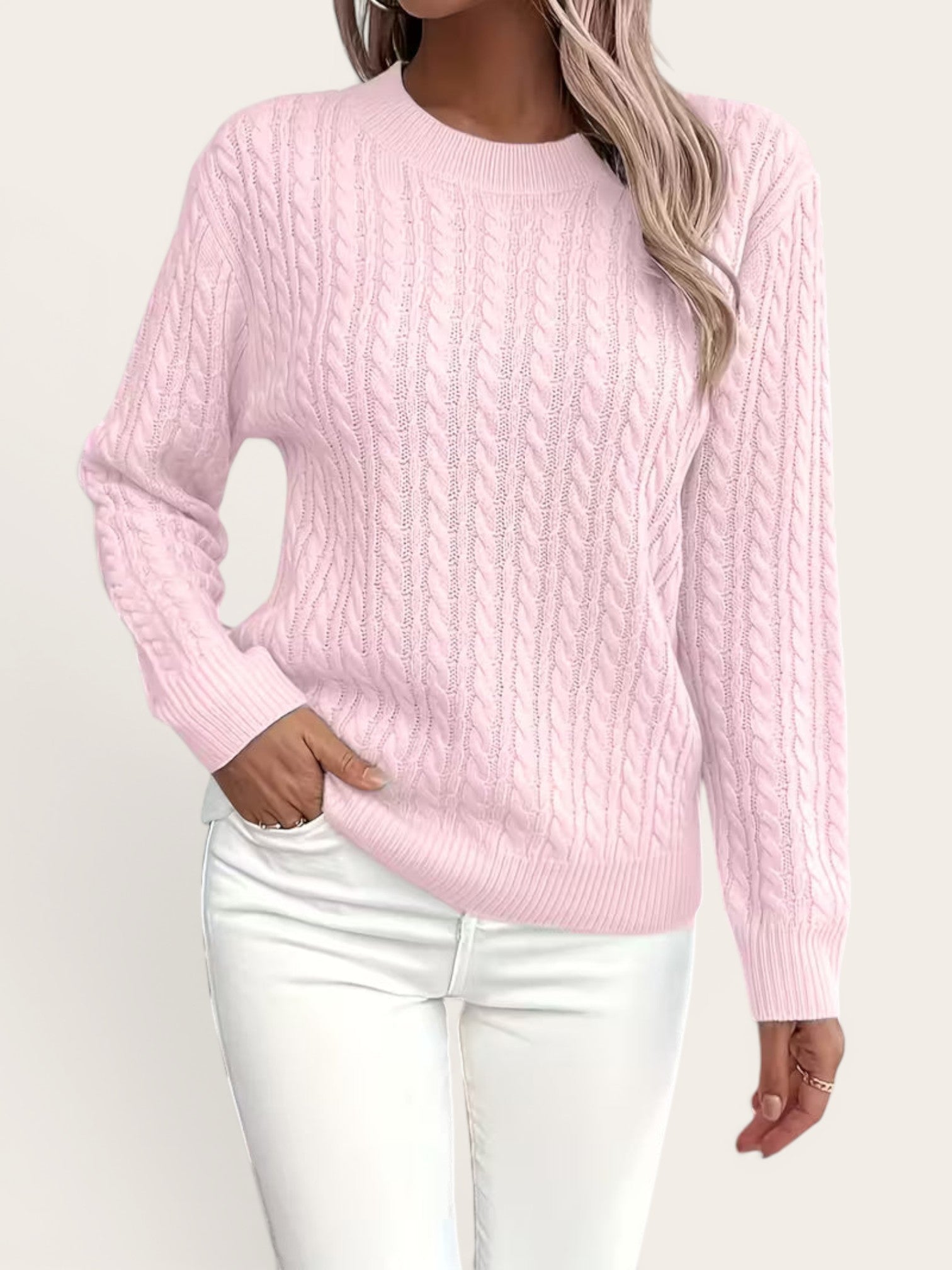 Tahlia – Relaxed Fit Lounge Knit Sweater
