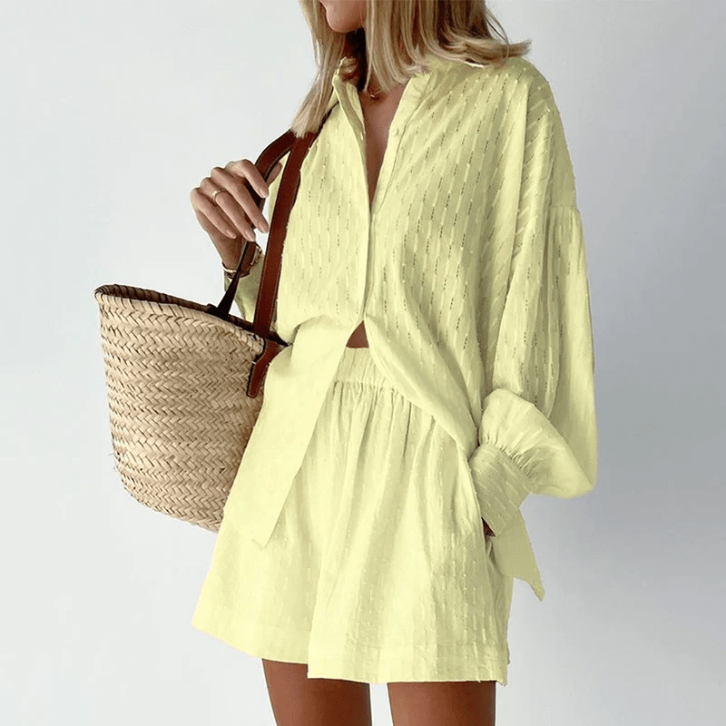 Elowen – Cotton Oversized Summer Set