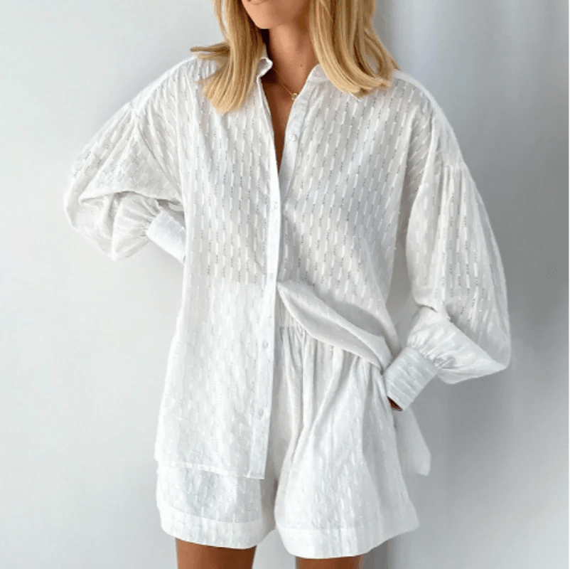 Elowen – Cotton Oversized Summer Set