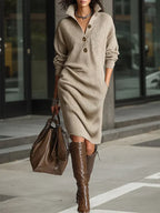 Judi – Elegant Sweater Dress
