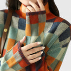 Emersyneh – Colorful Artisan Knit Sweater