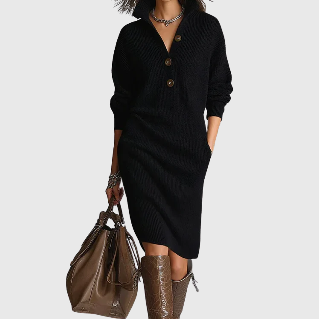 Judi – Elegant Sweater Dress