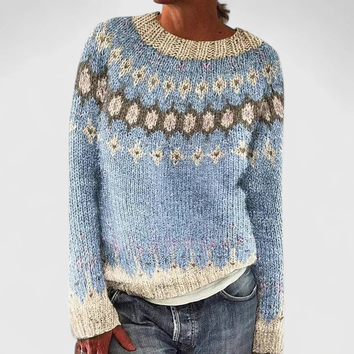 Yvanderrah – Nordic Pattern Cozy Sweater