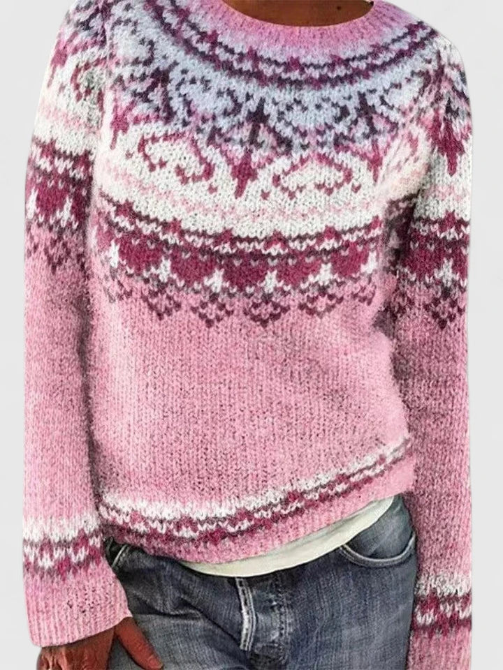 Yvanderrah – Nordic Pattern Cozy Sweater