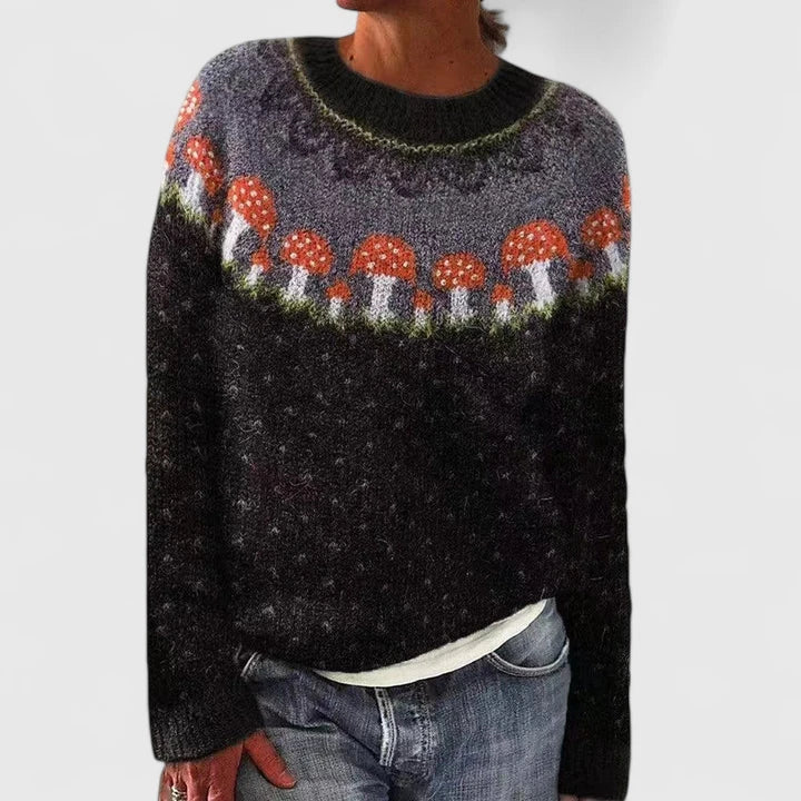 Yvanderrah – Nordic Pattern Cozy Sweater