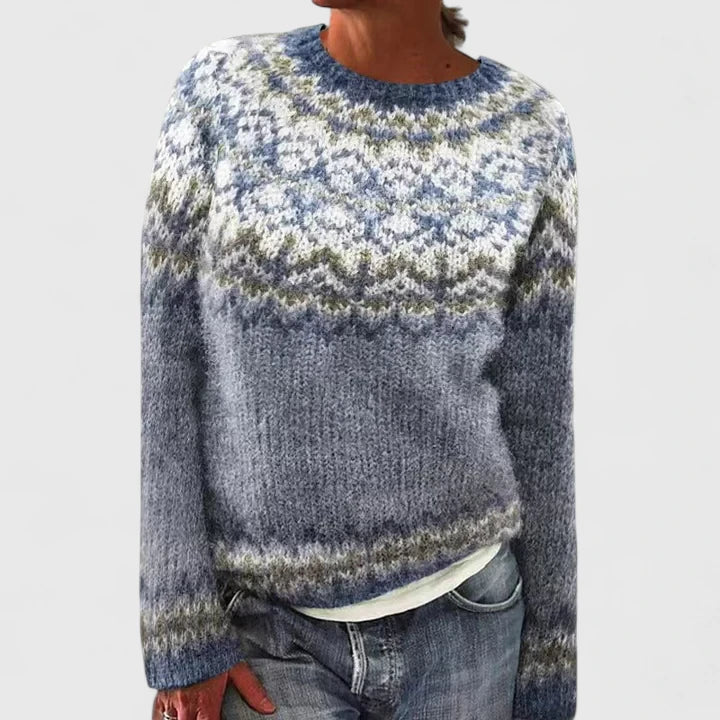 Yvanderrah – Nordic Pattern Cozy Sweater