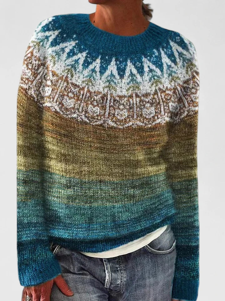 Yvanderrah – Nordic Pattern Cozy Sweater